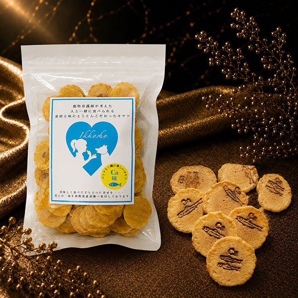 ペットと一緒に楽しいオヤツ100g（カルシウム味）
